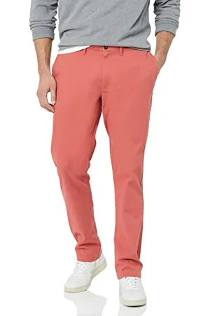 Amazon Herren Legere Stretch-Chinohose mit Enger Passform, , 38W / 28L