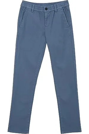 QS by s.Oliver Junior Jungen Chino Slim Fit Blue 170/BIG