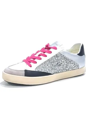 Geox Damen D BLOMIEE I Sneaker, Silver/Rock, 37 EU