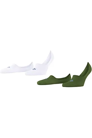 Burlington Herren Füßlinge Everyday 2-Pack M IN Baumwolle unsichtbar einfarbig 2 Paar, , 41-42
