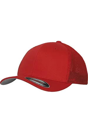 Flexfit Unisex Mesh Trucker Mütze, red, S/M