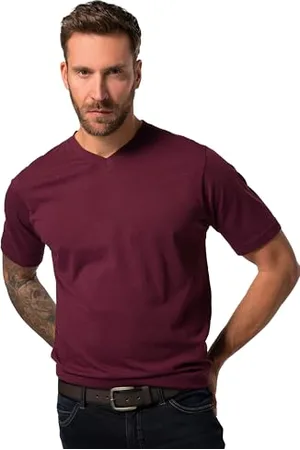 JP 1880 Herren, Große Größen, V-Shirt