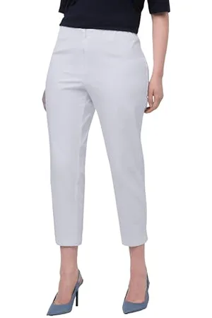Ulla Popken Große Größen Damen 7/8 Hose (Weiss 20), 42