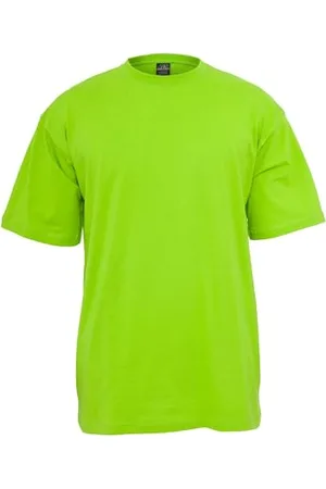 Urban classics Herren T-Shirt Tall Tee, Oversized T-Shirt für Männer, Baumwolle, gerippter Rundhals, , L