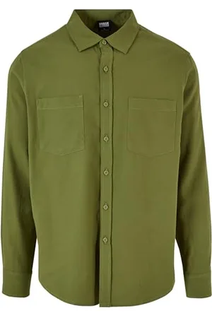 Urban classics Herren TB6357-Flanell Shirt Hemd, , S
