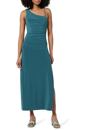 THE DROP Lupita Draped One-shoulder Maxi Dress Kleider, , S