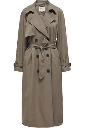 ONLY Damen Onlchloe Double B. Otw Noos Trenchcoat, , S