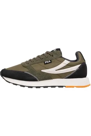 Fila Herren Run Formation Sneaker, Olive Night-Dark Shadow, 43 EU