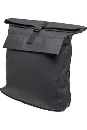 Urban classics Unisex TB7207-Flap-pocket Cyclist Backpack, Black