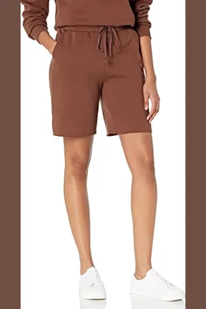 THE DROP Damen Aileen Basketball-Shorts aus Fleece, , XXL