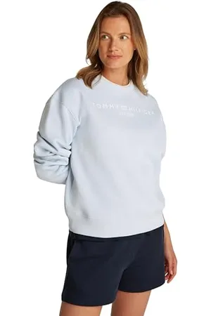 Tommy Hilfiger Damen Mdrn Reg Corp Logo C-nk Swtshrt Ww0ww39791 Sweatshirts, , S