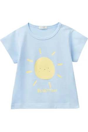 Benetton Unisex Baby T-Shirt 3i1xa1051 Kurzarm, , 44 EU