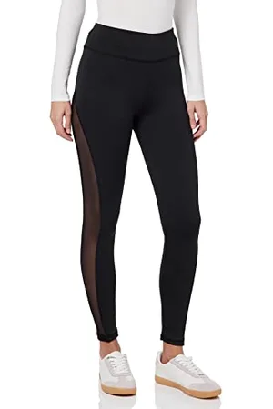 KENDALL + KYLIE KENDALL & KYLIE Damen K&K W MESH Side HIGH Rise KKW3711711 Formende Legging, Black, L