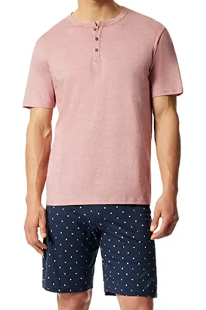 Schiesser Herren Schlafanzug kurz Pyjamaset, , 48