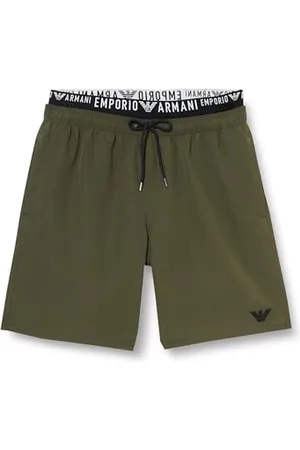 Emporio Armani Herren Logoband Bermuda Swim Trunks, , 54
