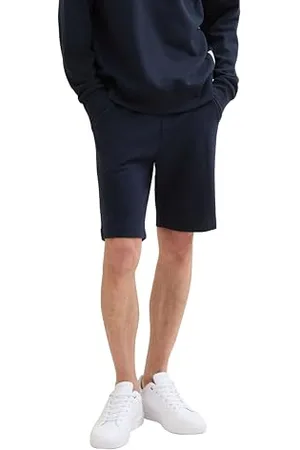 TOM TAILOR Herren Regular Fit Sweat Shorts, sky captain blue, M