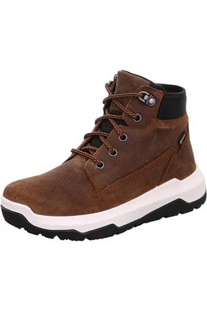 Superfit Jungen SPACE warm gefütterte Gore-Tex Stiefel, BRAUN/SCHWARZ 3000