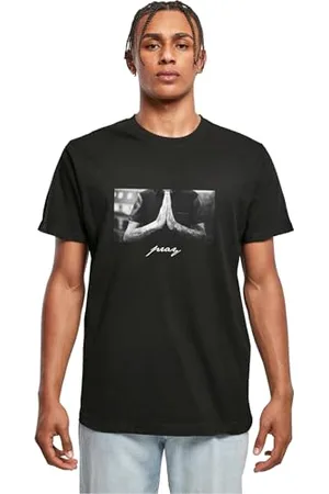 Mister Tee Herren Pray Tee XS Black