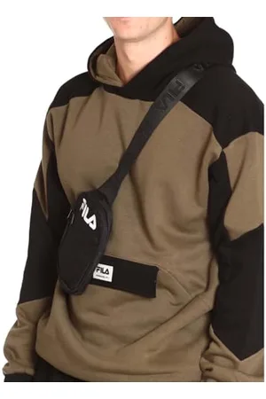 Fila Unisex FATSA Diagonal Pusher Bag, Black