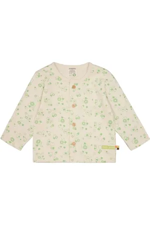 loud + proud Jacke aus Musseline Jersey mit Druck, aus Bio Baumwolle, GOTS zertifiziert