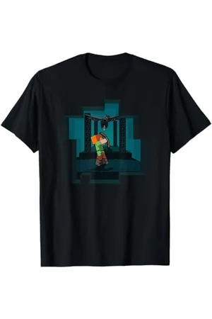Minecraft Alex And Ender Dragon Endgame T-Shirt