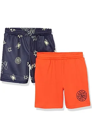 Amazon Disney | Marvel | Star Wars Jungen Basketball-Gymnastik-Netzshorts, 2er-Pack, , 10 Jahre