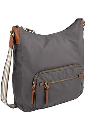 Camel Active Bari Damen Hobo Bag Schultertasche Mittelgroß Grau
