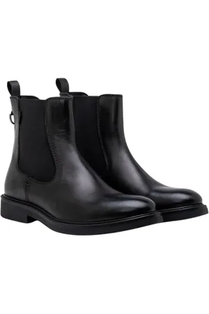 Replay Herren Mid Boot Stiefel Chelsea Boots, Schwarz (Black 003), 43