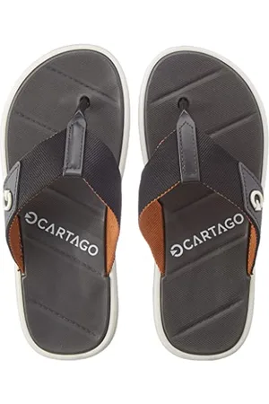 CARTAGO Herren 11634 Zehentrenner, Silver/Black, 45.5 EU
