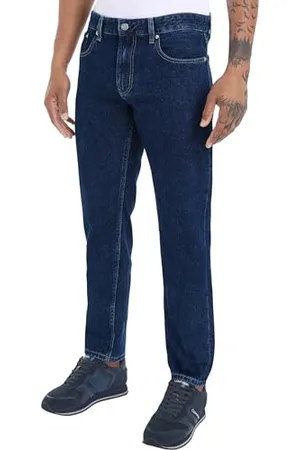 Calvin Klein Jeans Herren Jeans Authentic Straight Fit, Blau (Denim Dark), 31W/32L