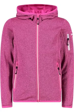 CMP Unisex Kinder Giacca Bambini Con Cappuccio Fisso Knit-Tech Jacke mit Fester Kapuze, , 164