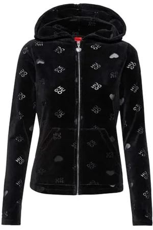 HUGO BOSS Damen Devangeline Jersey Jacket, , L EU