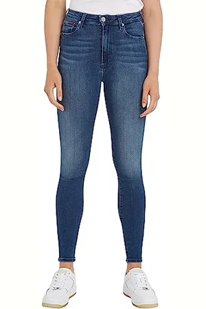 Tommy Hilfiger Damen Sylvia Hr Super Skny Nnmbs Dw0dw09215 Jeanshosen, , 33W / 28L EU