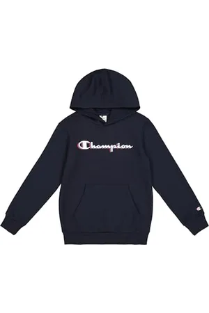Champion Jungen Legacy Boy-Big Logo Hoodie Hooded Sweatshirt, , 11-12 Jahre
