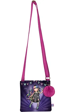 Santoro Safta Unisex Kinder Kleine Umhängetasche Gorjuss Fairground Up and Away 21 x 20 x 1,5 cm, bunt, Einheitsgröße