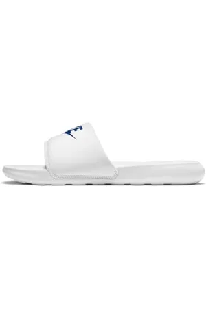Nike Herren Victori Slipper, White/Game Royal-White, 45 EU