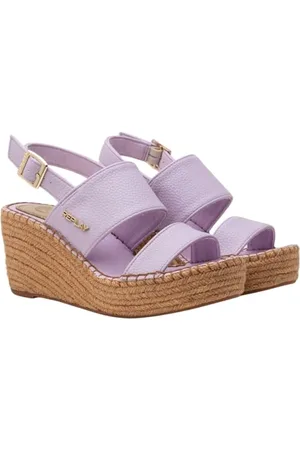 Replay Damen Keilabsatzschuhe mit Schnalle, Violett (Lilac 032), 41
