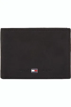 Tommy Hilfiger JOHNSON MINI CC FLAP COIN POCKET Geldbörsen Herren, (Black), OS