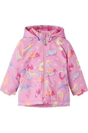 NAME IT Mädchen Nmfmaxi Jacket AOP Kurzjacke, , 92