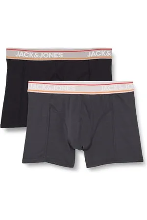 JACK & JONES Herren Jackylo Trunks 3 Pack, Navy Blazer/Asphalt, M