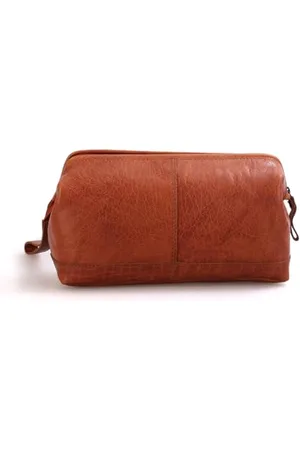 Spikes&Sparrow Leder Kosmetiktasche Cody