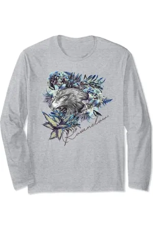 Harry Potter Ravenclaw Floral Eagle Mascot Langarmshirt