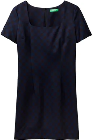 Benetton Damen 4znfdv054 Kleid, , M