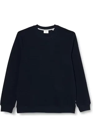 QS by s.Oliver Herren 2138659 Sweatshirt mit Musterstruktur, , XXL