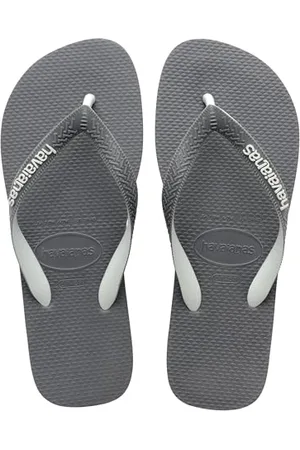 Havaianas Top Mix, Bequeme, Robuste und Leichte Badelatschen mit Brasilianischer Flagge, Zweifarbigen Riemen und Rutschfesten Sohlen, Unisex Erwachsene