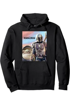 STAR WARS The Mandalorian The Child Painting Pullover Hoodie