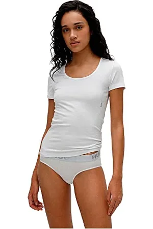 HUGO BOSS Damen Twin RN T-Shirt, , S (2er Pack)