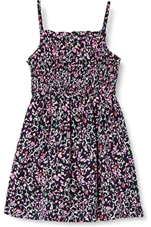 QS by s.Oliver Mädchen Kleid mit Allover Print Kleid mit Allover Print, , 116