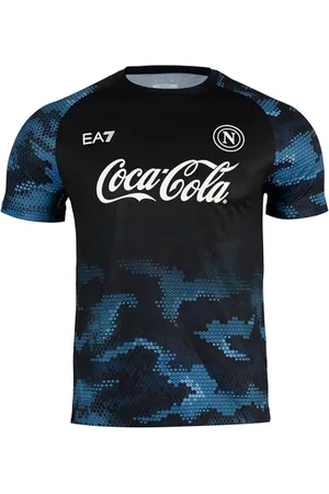 SSC NAPOLI Unisex Maglia Training Ea7 T-Shirt, , L