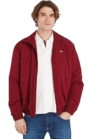 Tommy Hilfiger Herren Jacke Essential Padded Übergangsjacke, (Rouge), M